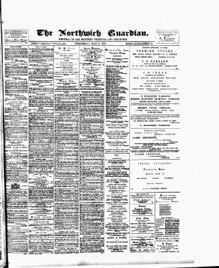 cover page of Northwich Guardian published on May 13, 1903