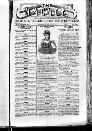 cover page of Magnet (Leeds) published on May 10, 1884